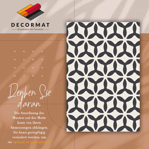 Tapis vinyle Formes géométriques