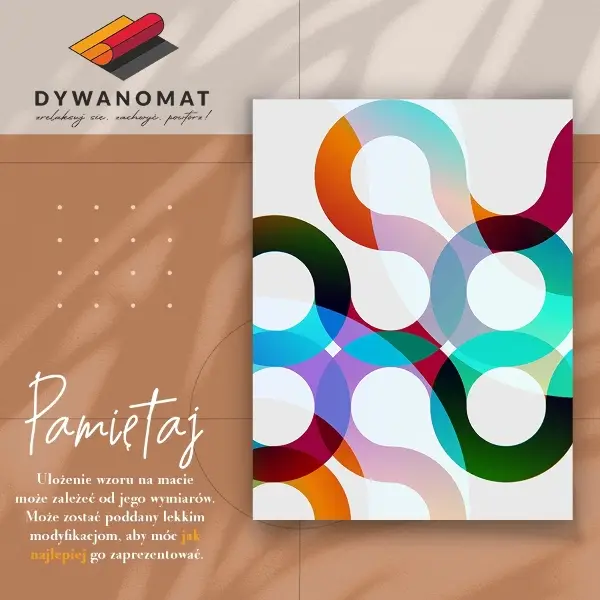 Tapis vinyle Formes abstraites
