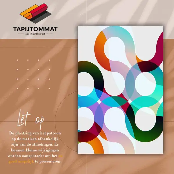 Tapis vinyle Formes abstraites