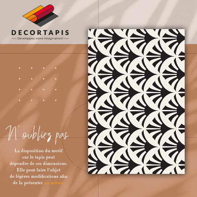 Tapis en vinyle Feuilles géométriques