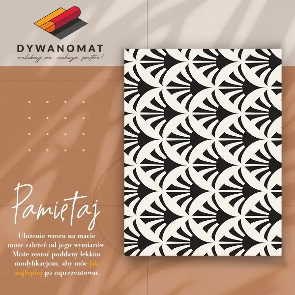 Tapis en vinyle Feuilles géométriques