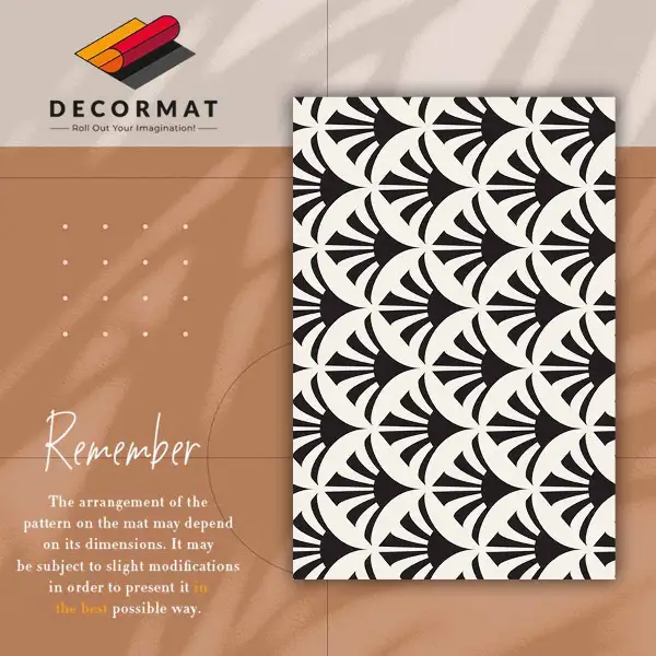 Tapis en vinyle Feuilles géométriques