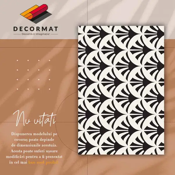 Tapis en vinyle Feuilles géométriques