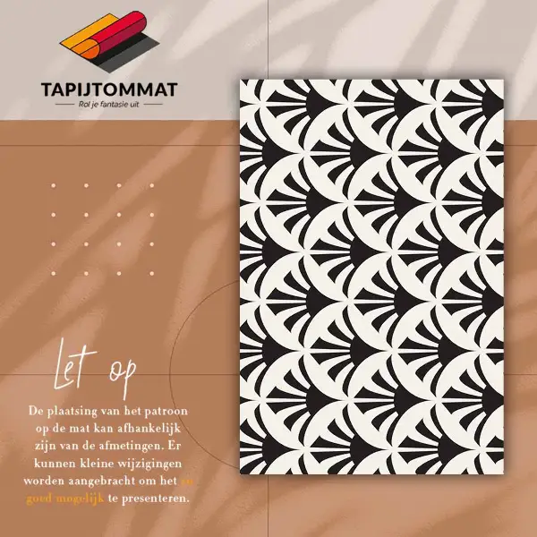 Tapis en vinyle Feuilles géométriques