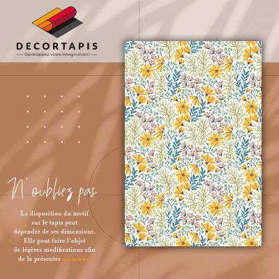 Tapis vinylique Fleurs de printemps