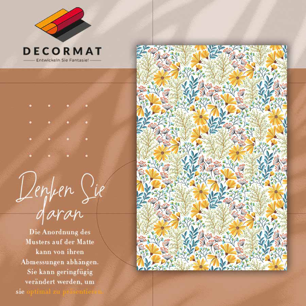 Tapis vinylique Fleurs de printemps