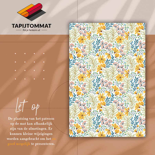 Tapis vinylique Fleurs de printemps