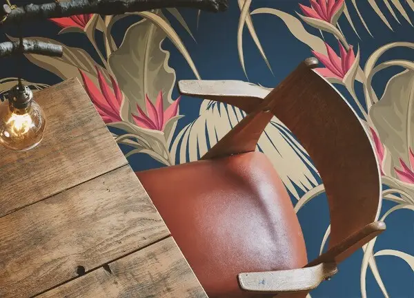 Tapis vinyle Végétation exotique