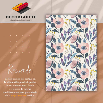 Tapis en vinyl Fleurs