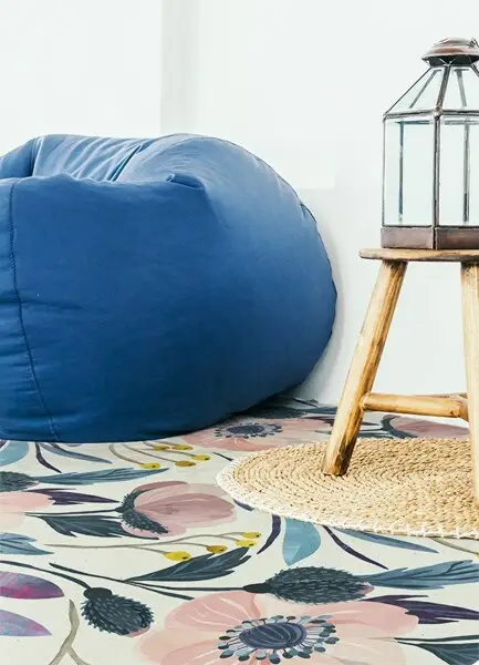 Tapis en vinyl Fleurs
