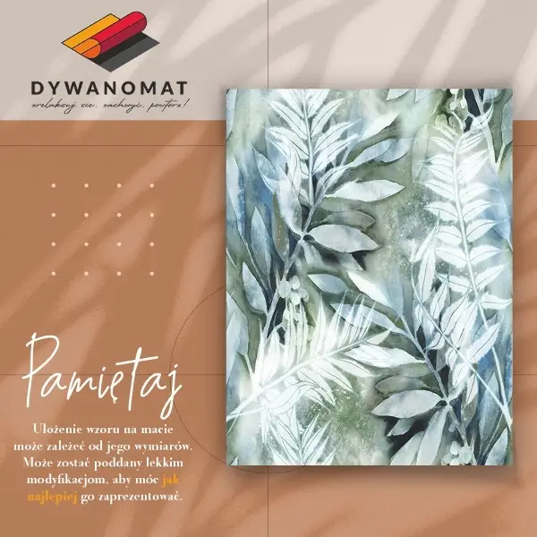 Tapis vinyle Fleurs aquarelles