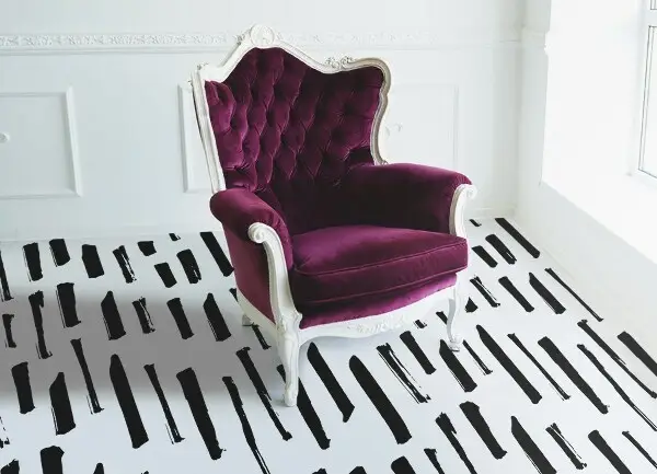 Tapis en vinyl Brosser