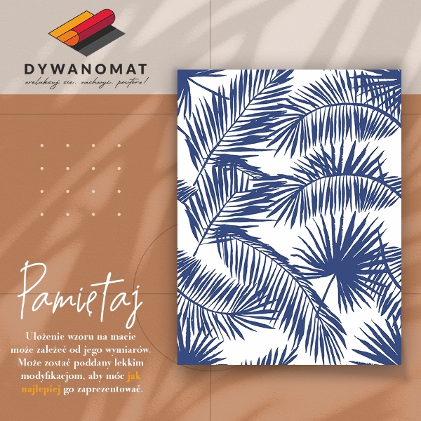 Tapis vinyle Feuilles de palmier
