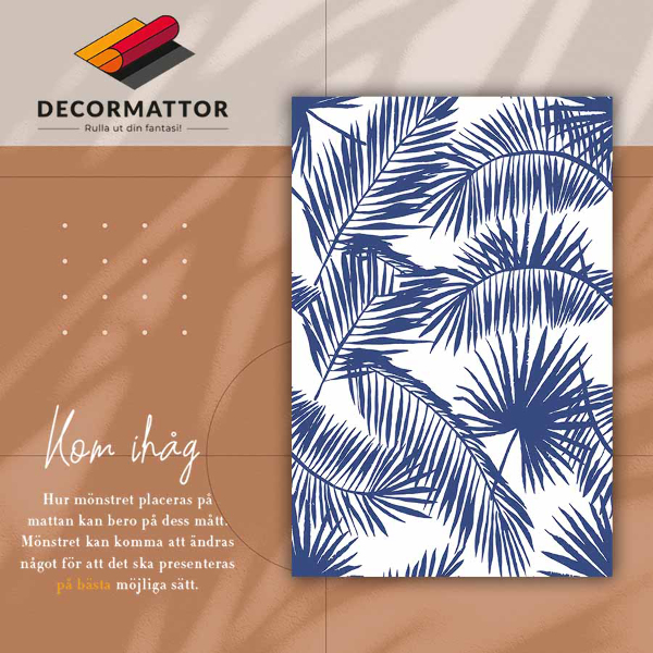 Tapis vinyle Feuilles de palmier