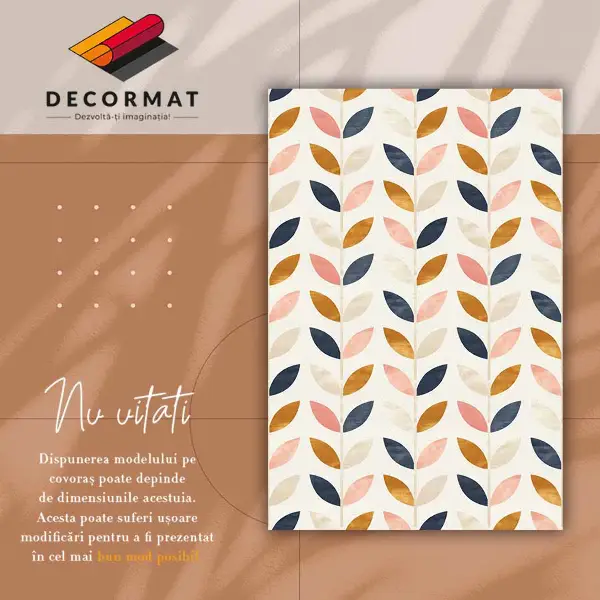 Tapis vinyle Petites feuilles