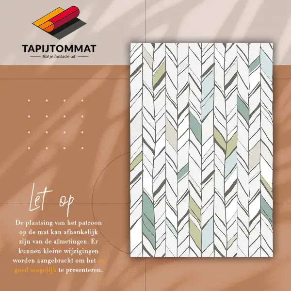 Tapis vinyle Spots indiens