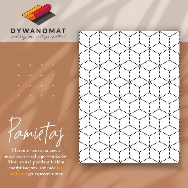 Tapis en vinyl Cubes tridimensionnels