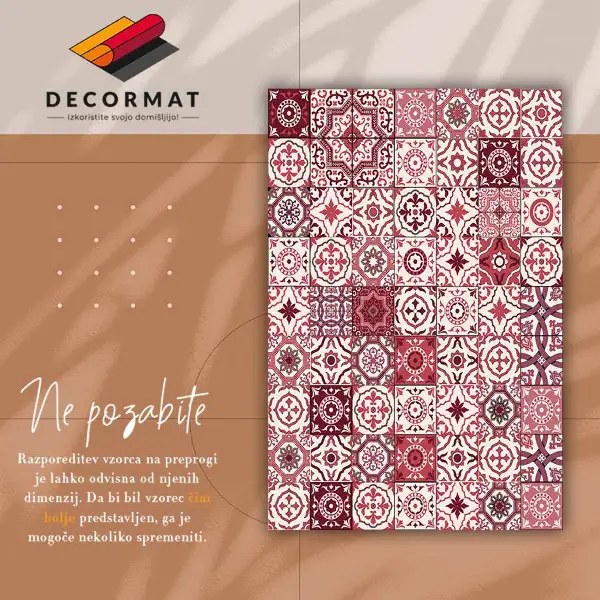 Tapis en vinyl Tuiles portugaises