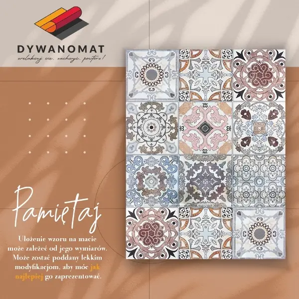 Tapis vinyl Tuile portugaise