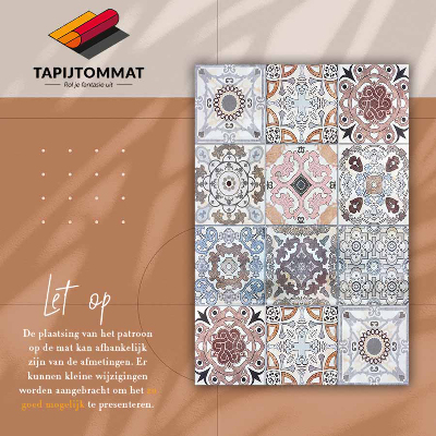 Tapis vinyl Tuile portugaise