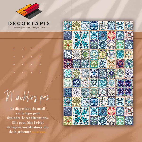 Tapis vinylique Motif portugais