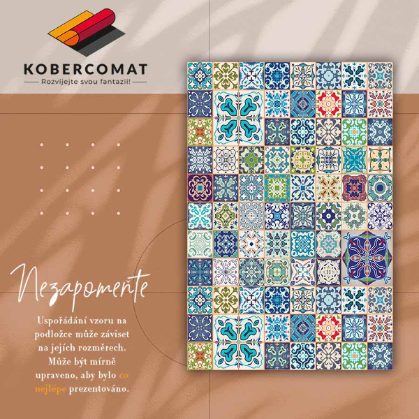 Tapis vinylique Motif portugais