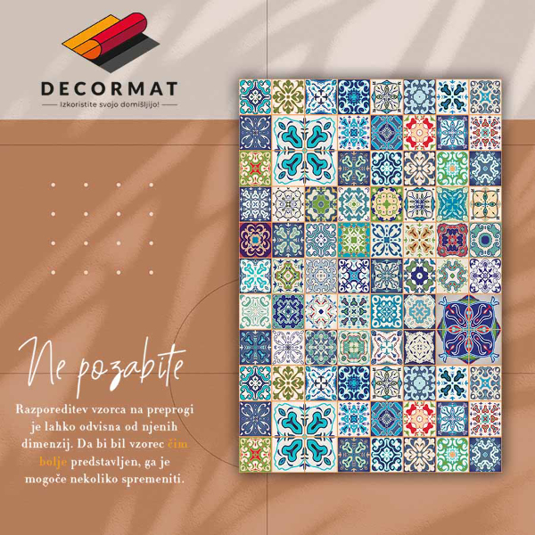 Tapis vinylique Motif portugais