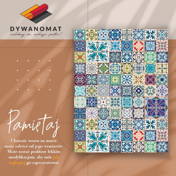 Tapis vinylique Motif portugais