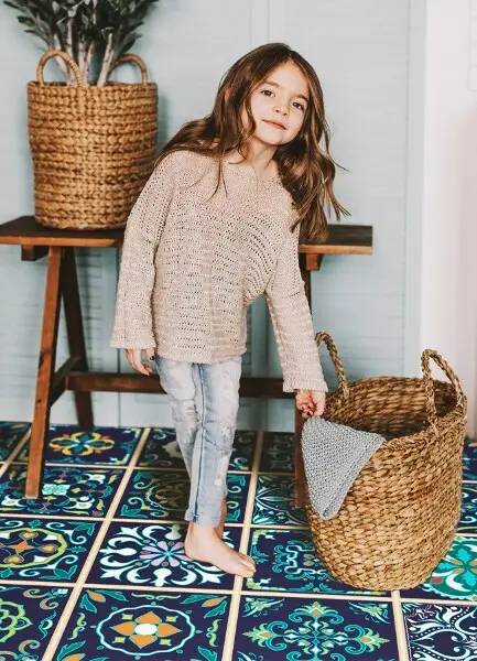 Tapis en vinyl Tuiles portugaises