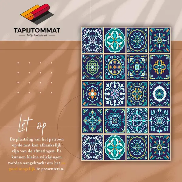 Tapis en vinyl Tuiles portugaises