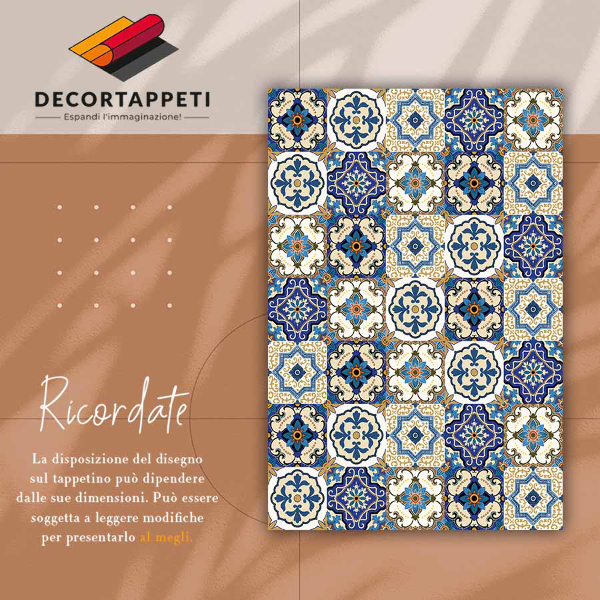 Tapis vinyl Tuile portugaise