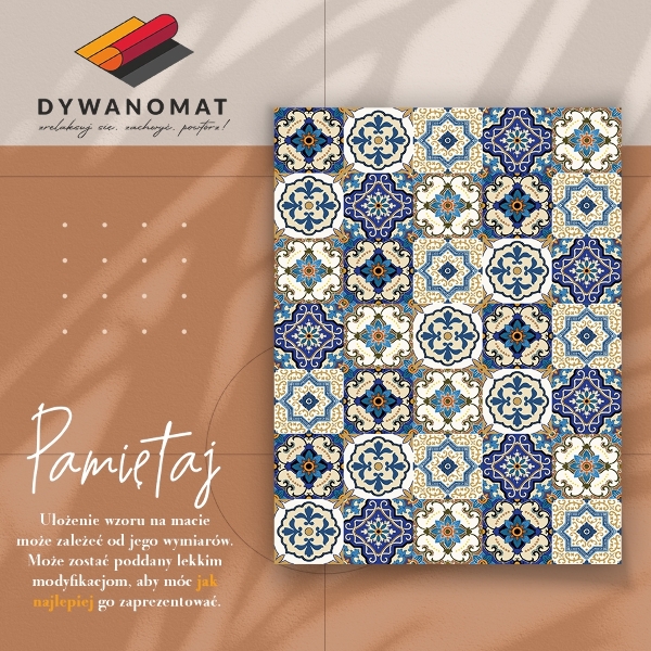 Tapis vinyl Tuile portugaise