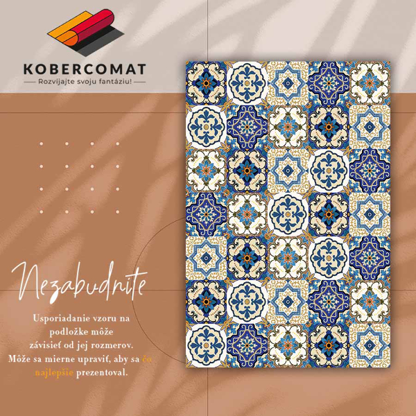 Tapis vinyl Tuile portugaise