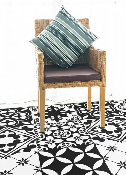 Tapis en vinyl Tuiles portugaises