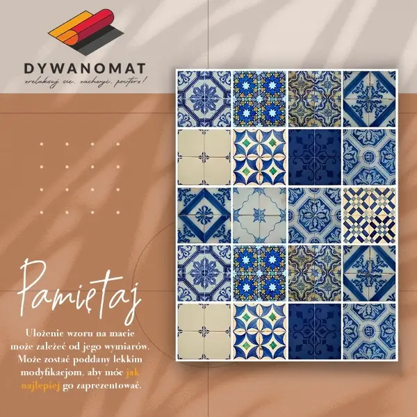 Tapis vinyle Tuiles marocaines