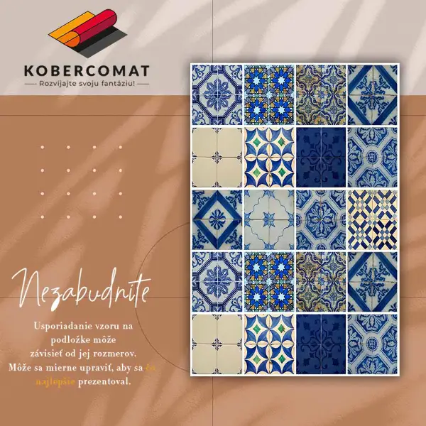 Tapis vinyle Tuiles marocaines