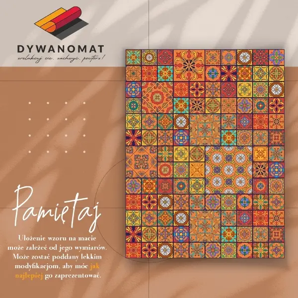 Tapis en vinyle Tuiles marocaines