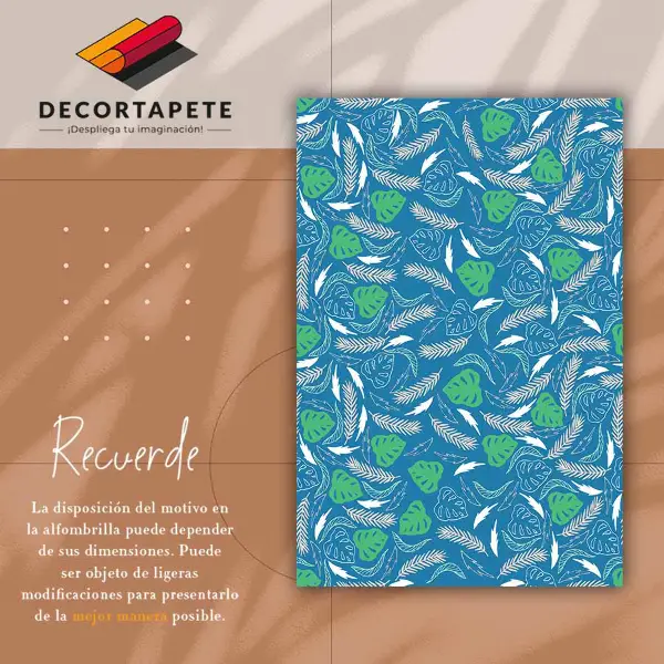 Tapis vinylique Feuilles hawaïennes