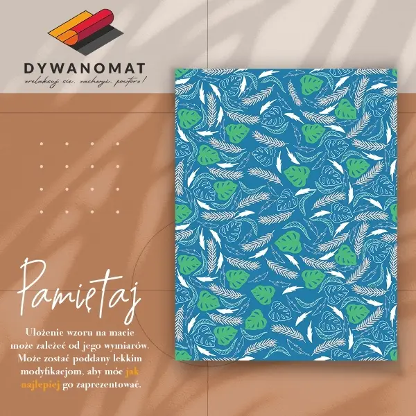 Tapis vinylique Feuilles hawaïennes