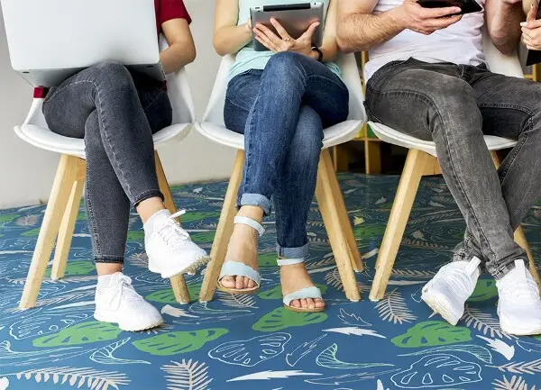 Tapis vinylique Feuilles hawaïennes