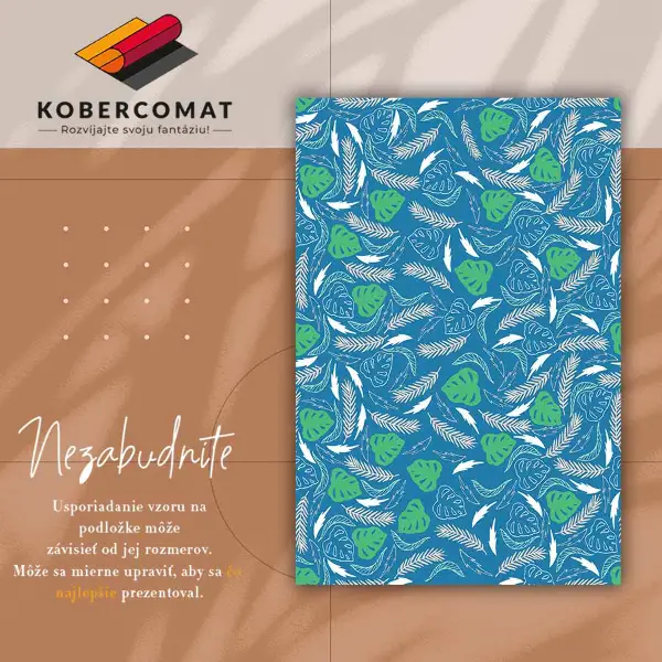 Tapis vinylique Feuilles hawaïennes