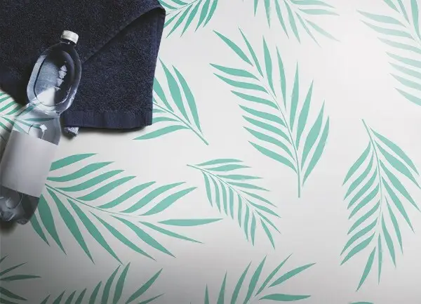 Tapis vinylique Feuilles hawaïennes