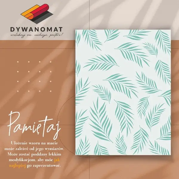 Tapis vinylique Feuilles hawaïennes