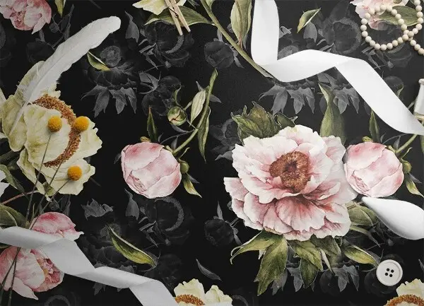 Tapis vinyle Des roses
