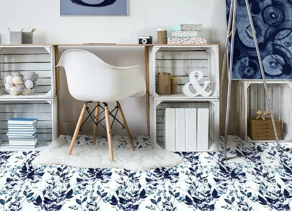 Tapis vinyle Végétation à l'aquarelle