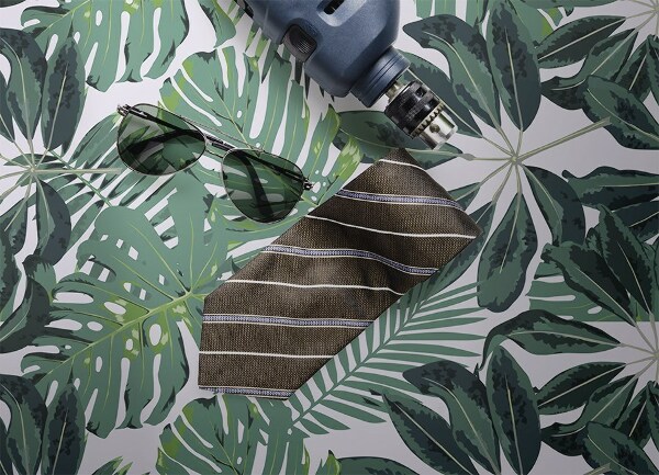 Tapis vinyle Feuilles de palmier