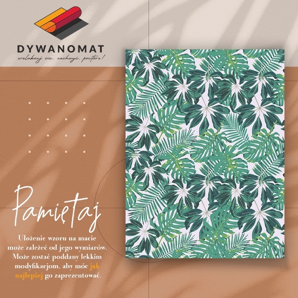 Tapis vinyle Feuilles de palmier