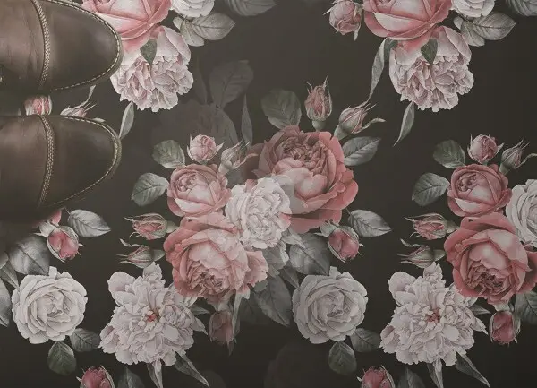 Tapis vinyle Des roses