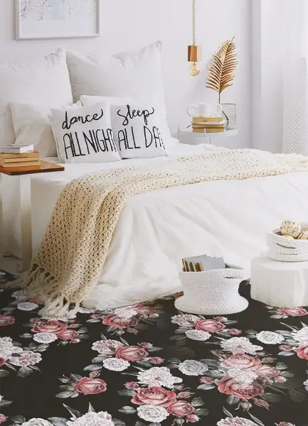 Tapis vinyle Des roses