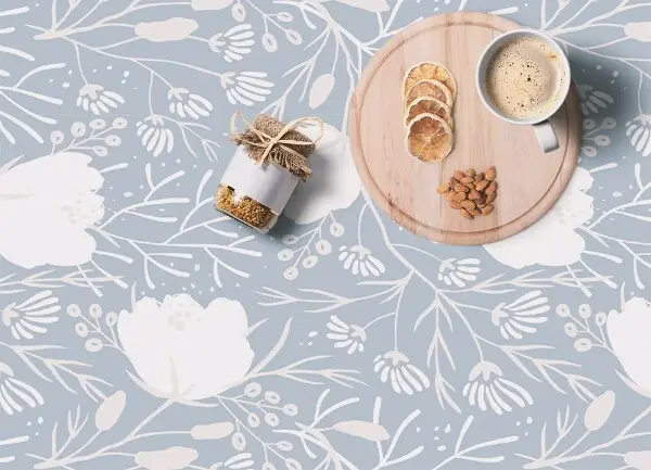 Tapis vinyle Tiges et bourgeons